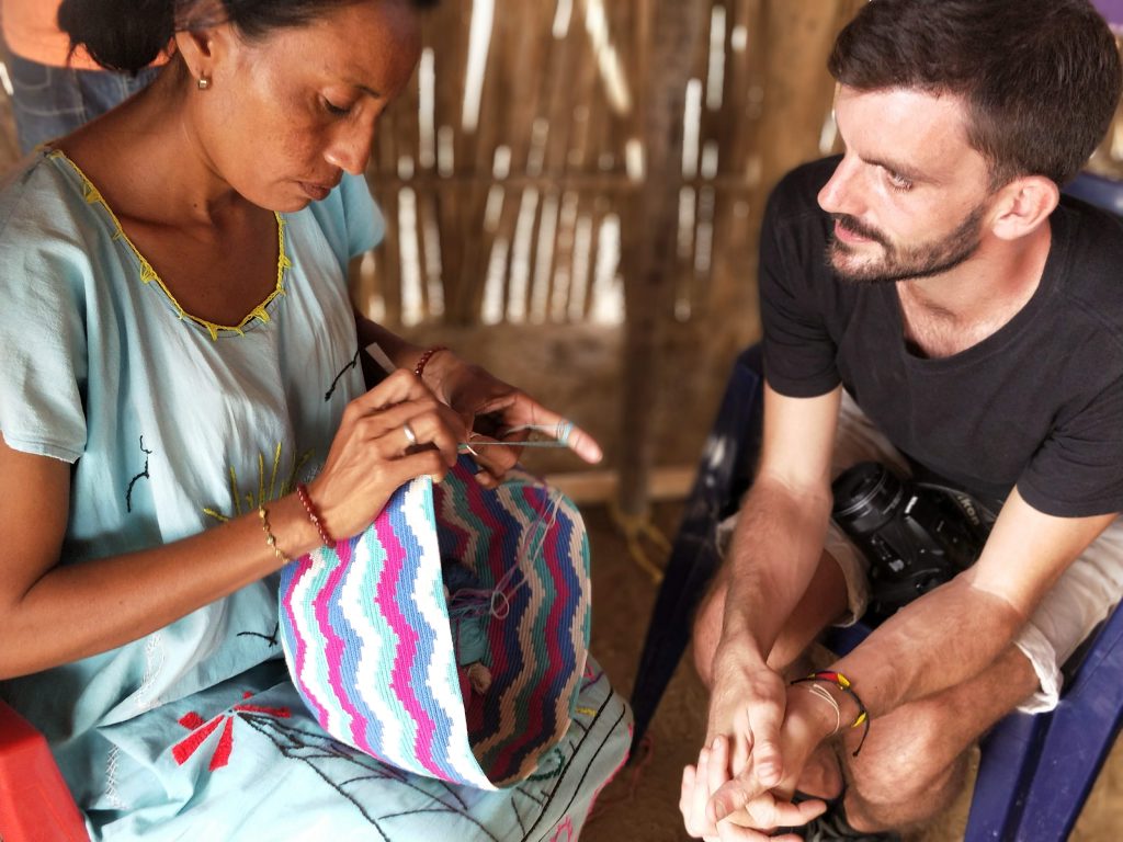 Working with the wayuu on a Rancharia